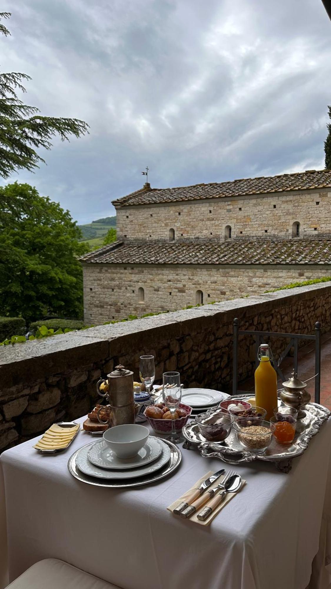 Ferienwohnung Tenuta Di San Giusto In Salcio Gaiole in Chianti Exterior foto